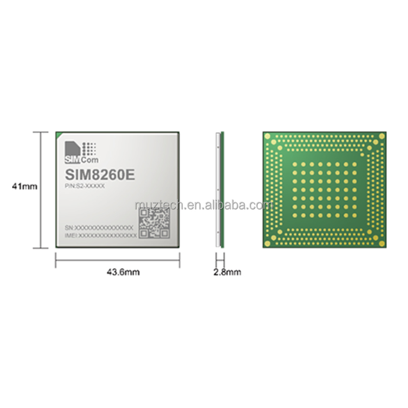 SIMCOM SIM8260A Multi-Band 5G Module with R16 5G NSA/SA Support and ...